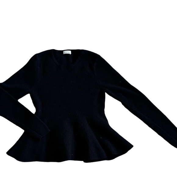Rare Wool Black Sweater Sz M - Picture 8 of 11